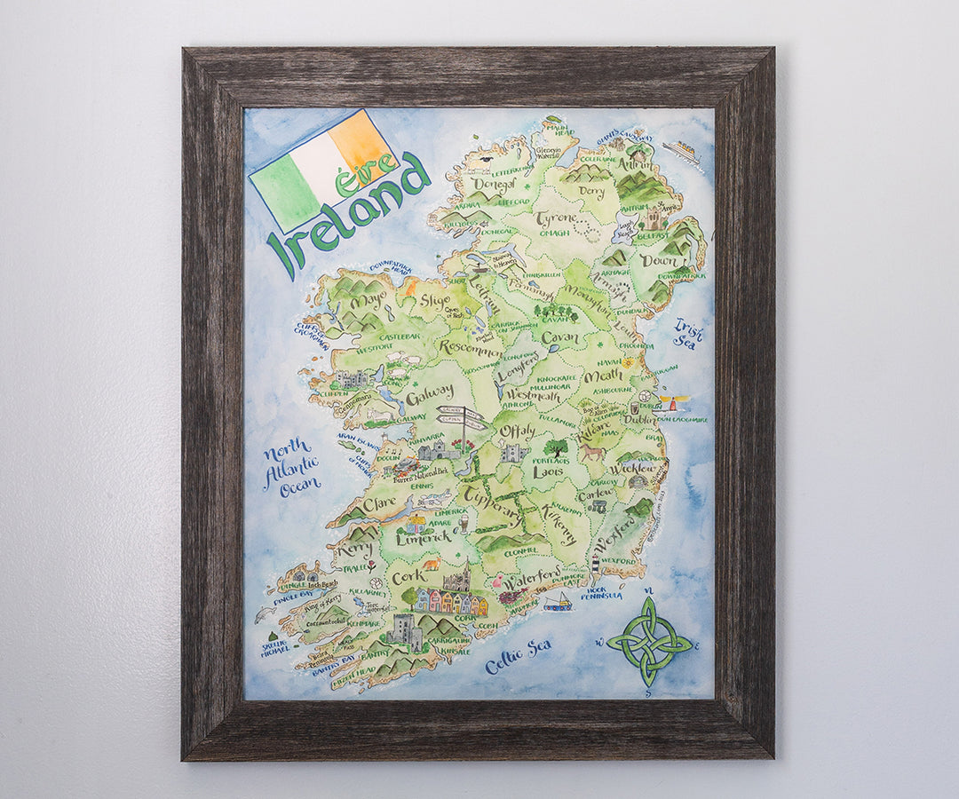 Map of Ireland