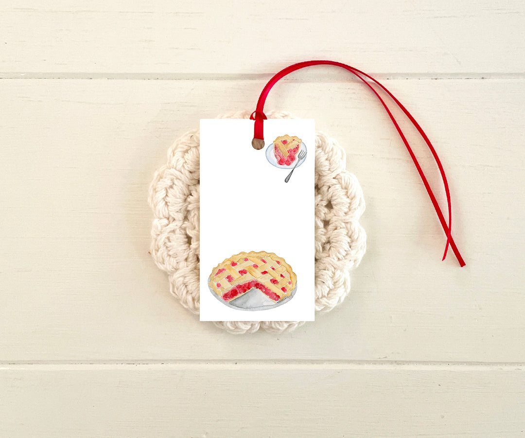 Cherry Pie Gift Tags
