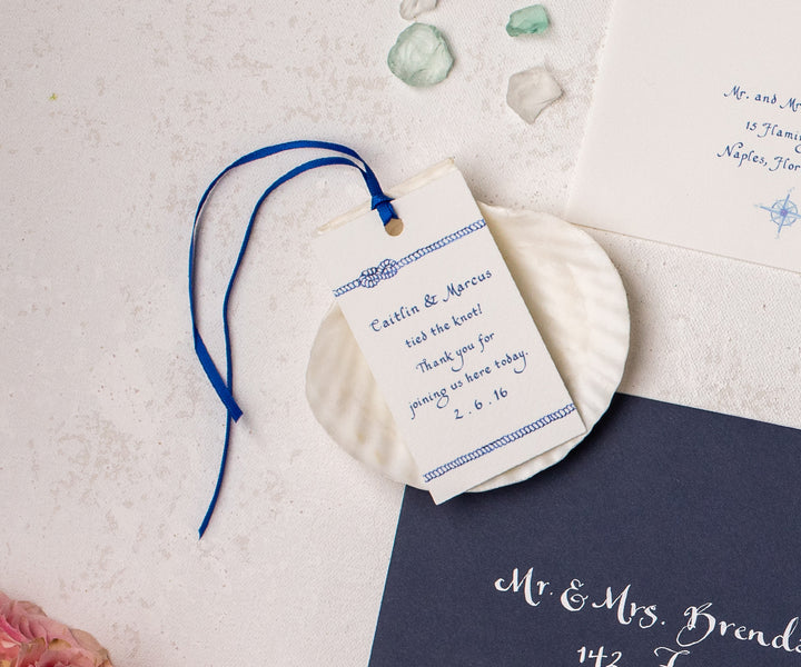 Knotted Rope Favor Tags