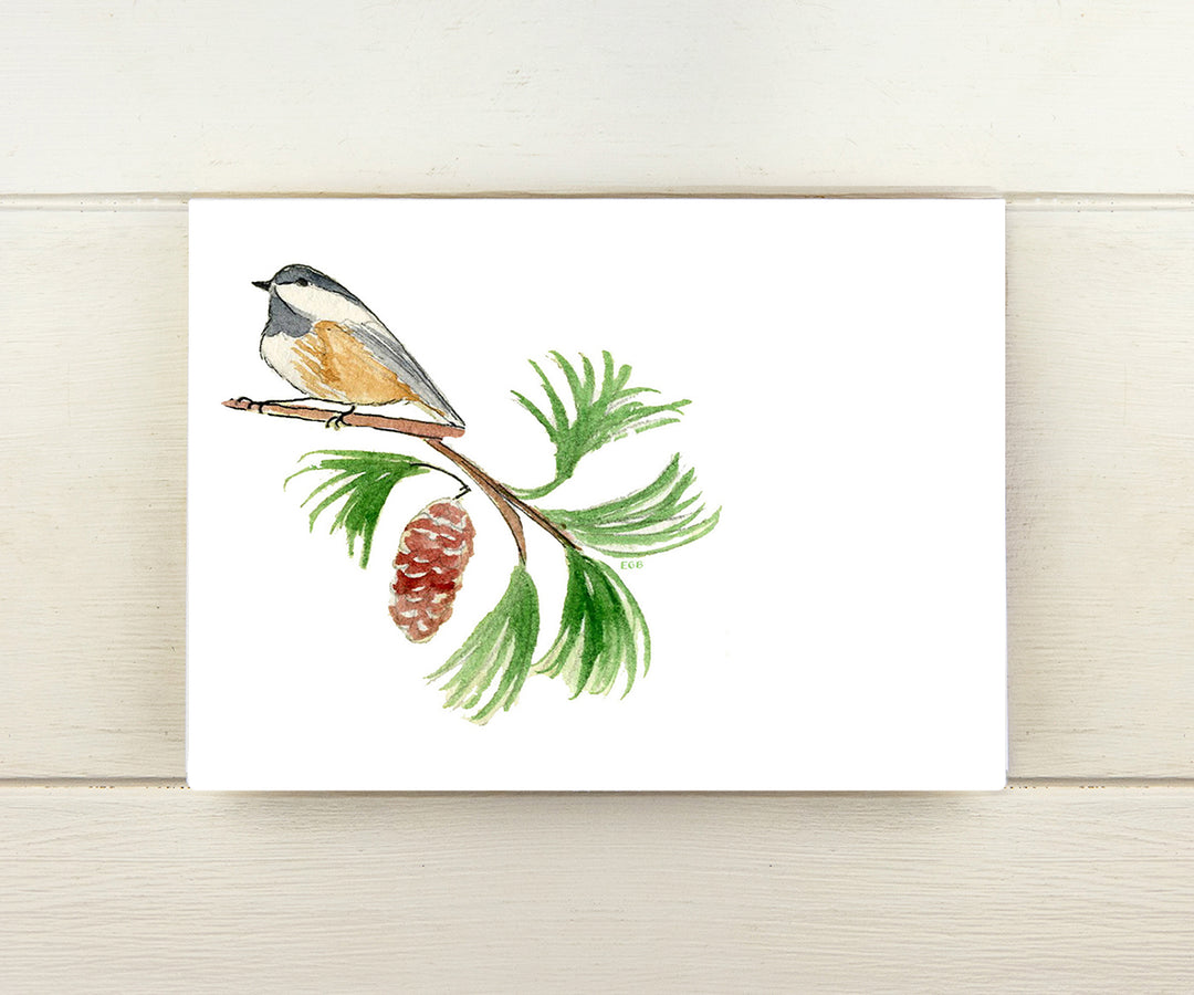Chickadee Card