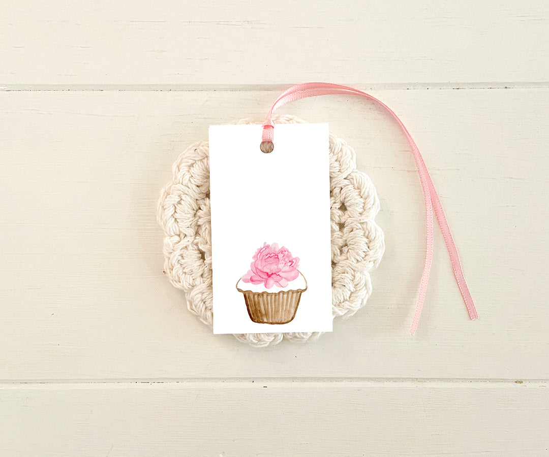 Chocolate Cupcake Gift Tags