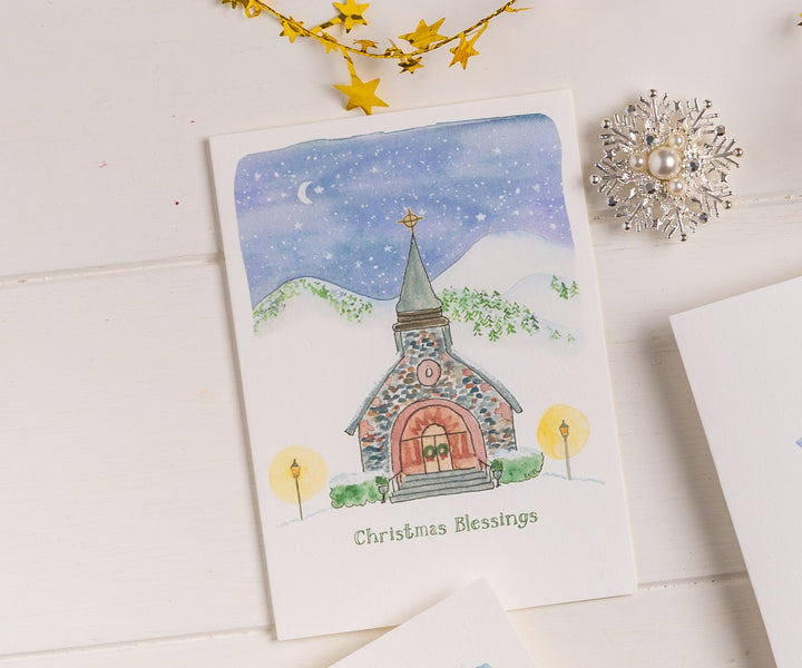 Midnight Mass Christmas Card