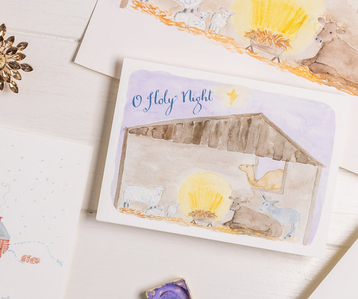 O Holy Night Holiday Card