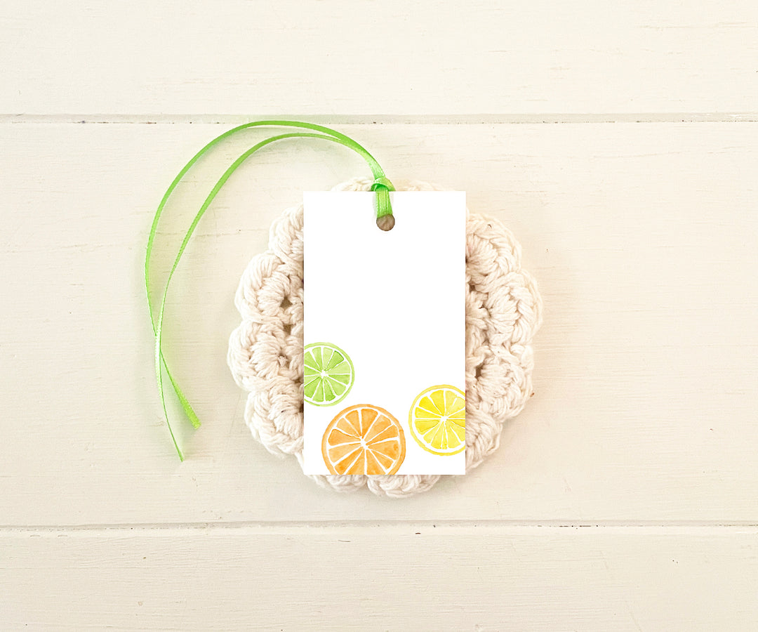 Citrus Slices Gift Tags