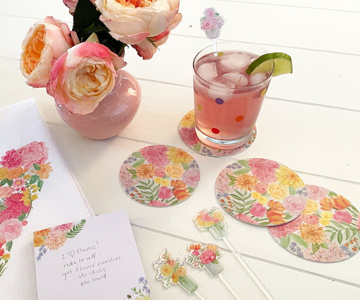 Beautiful Bouquets Stir Sticks