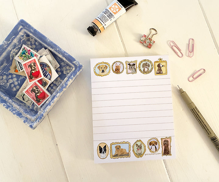 Mini Dog Gallery Notepad