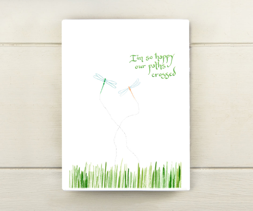 Dragonflies Path Card