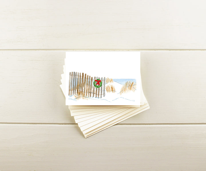 dunes holiday note cards