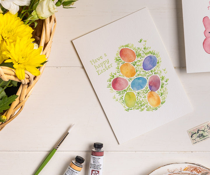Egg Hunt Easter Card