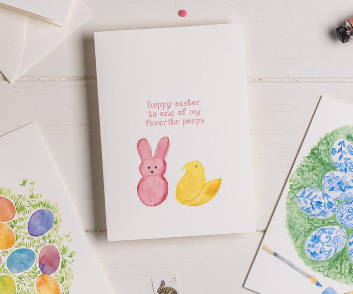 Peeps Easter Card