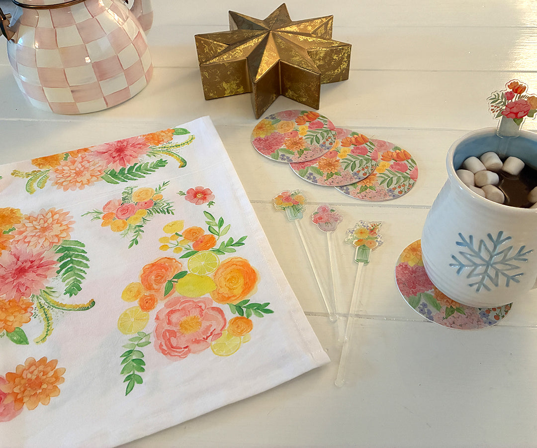 Elegant Bouquet Gift Set