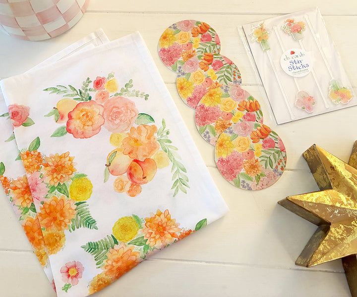 Elegant Bouquet Gift Set