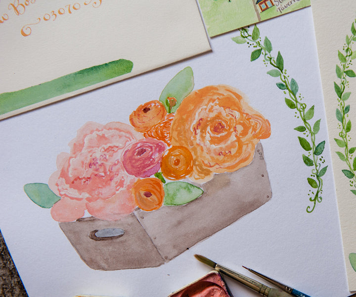 Encircled with Greens Table Number