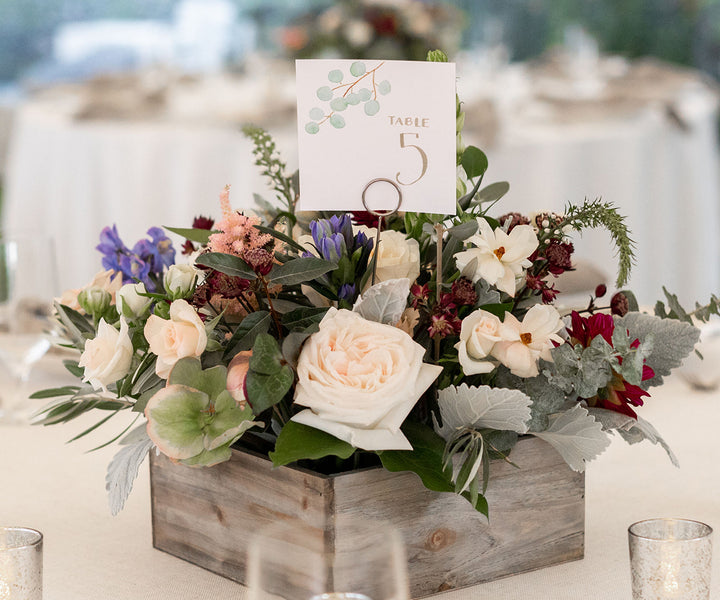 Eucalyptus table number Nadra Photography