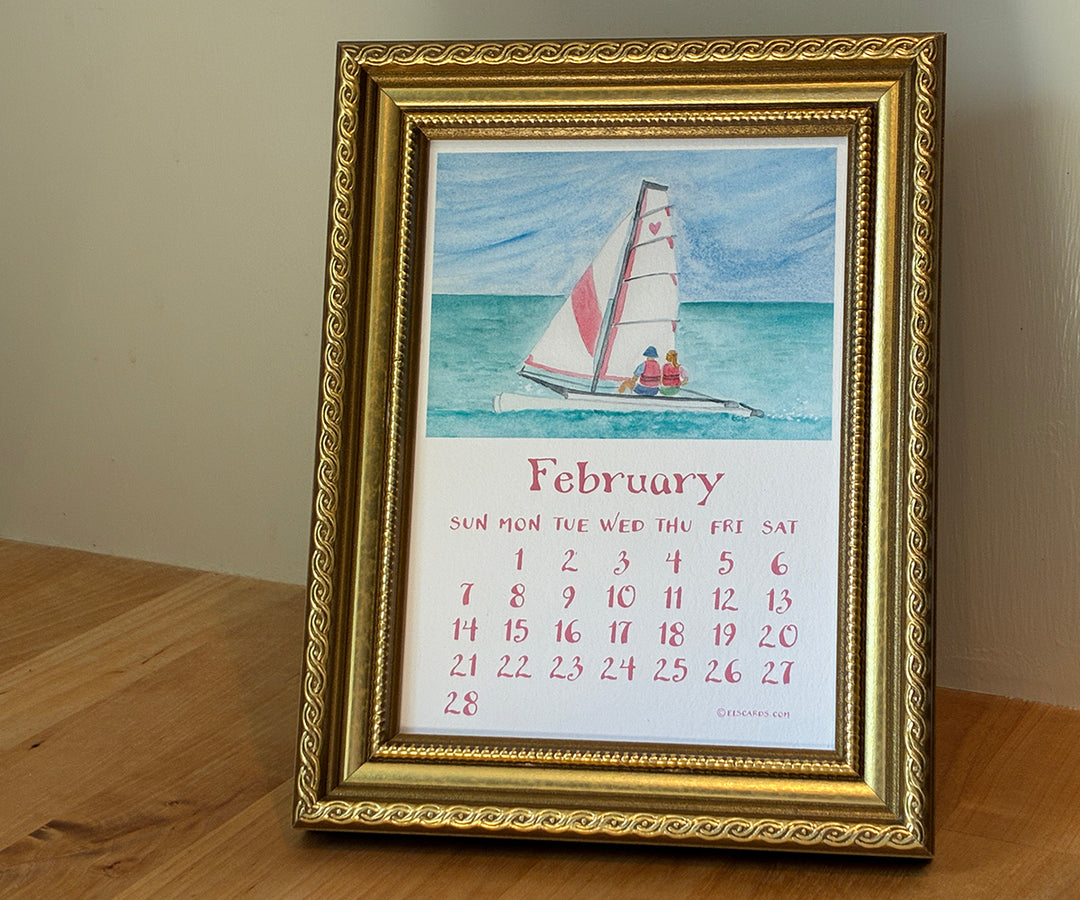 Fancy Gold Slim Profile Wood Frame