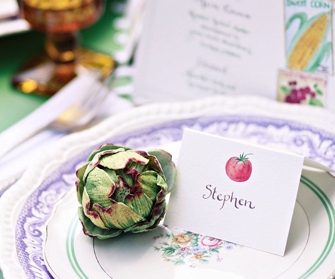farm to table place card photo by Justina Bilodeau
