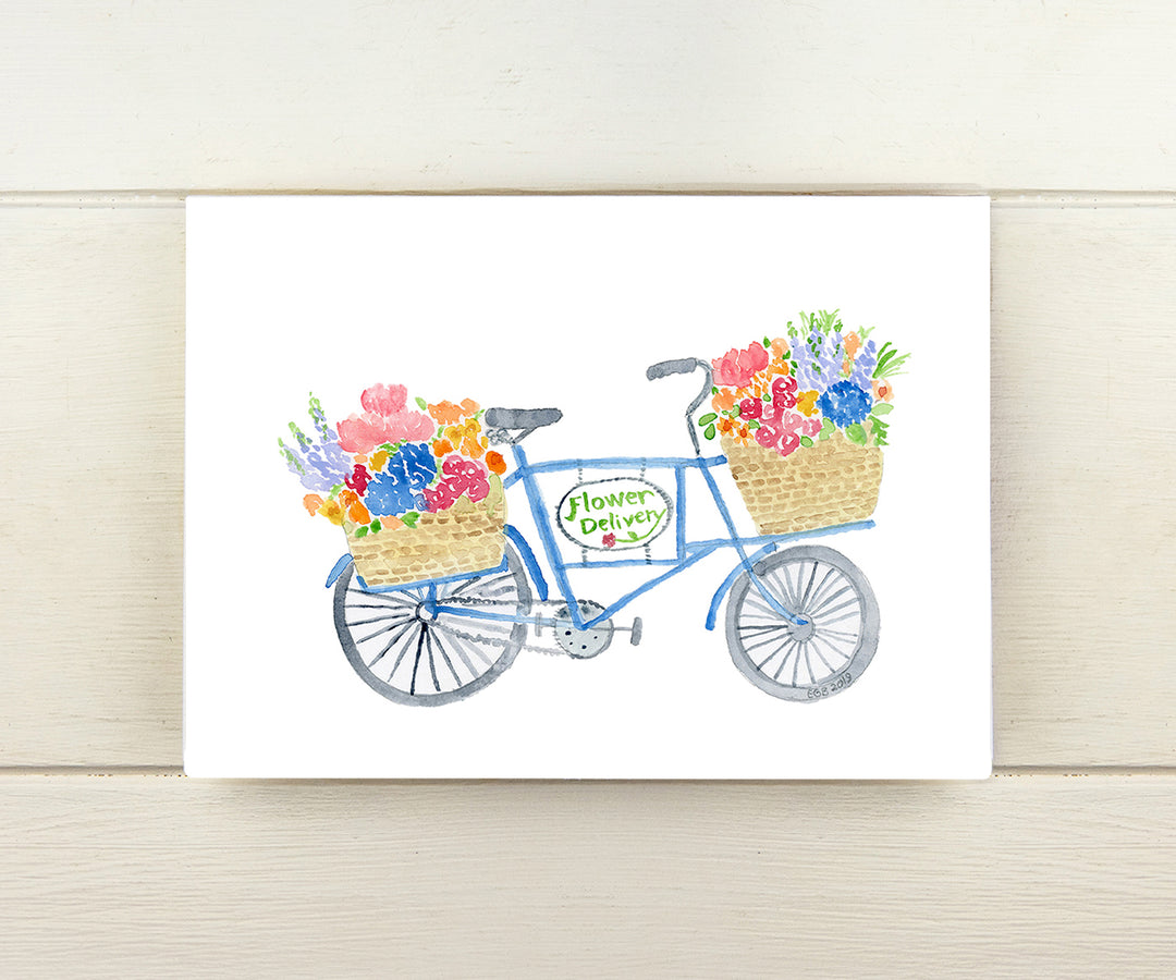 Flower Delivery Artwork Card