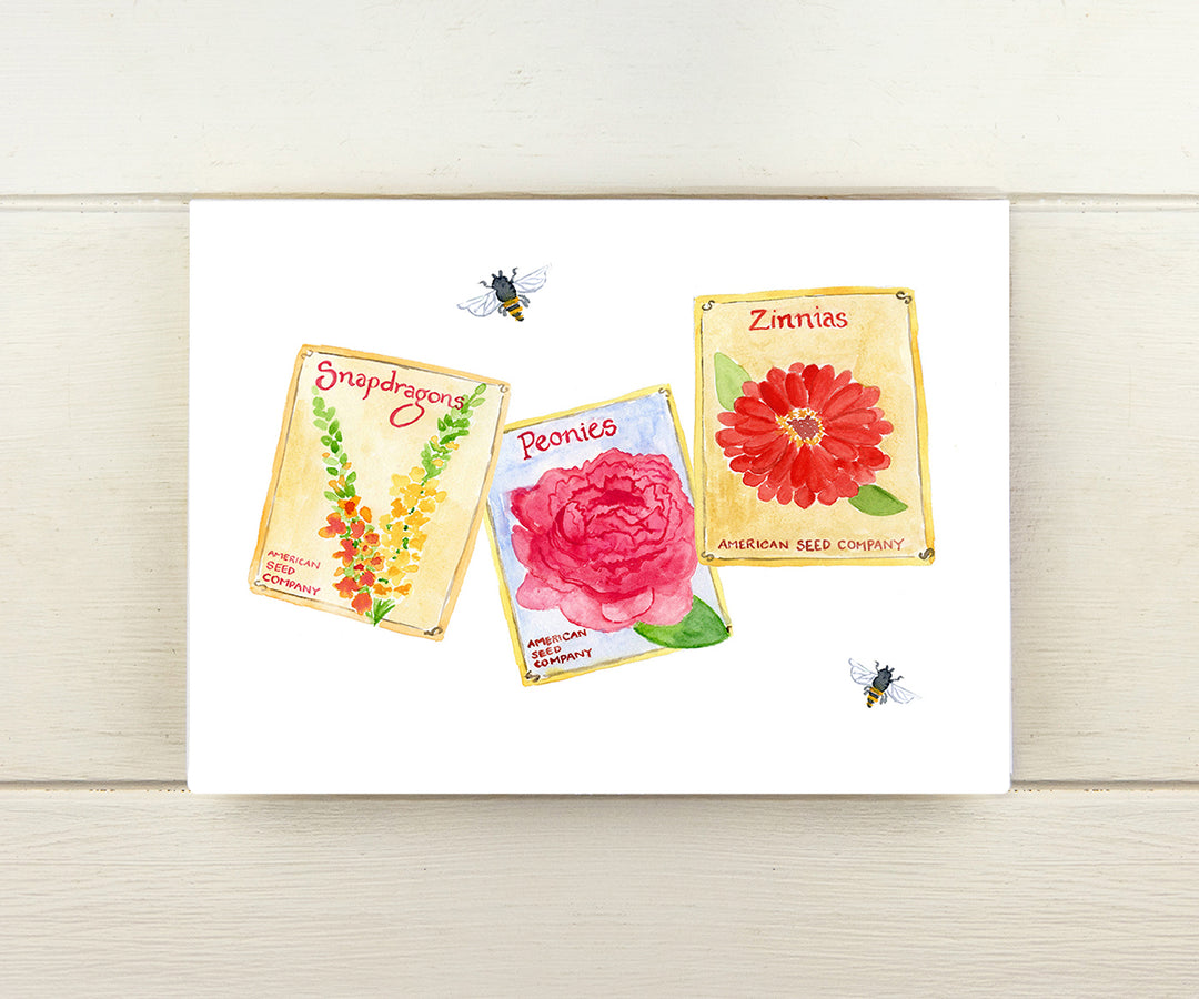 american flower seed companies Flower Seeds Card