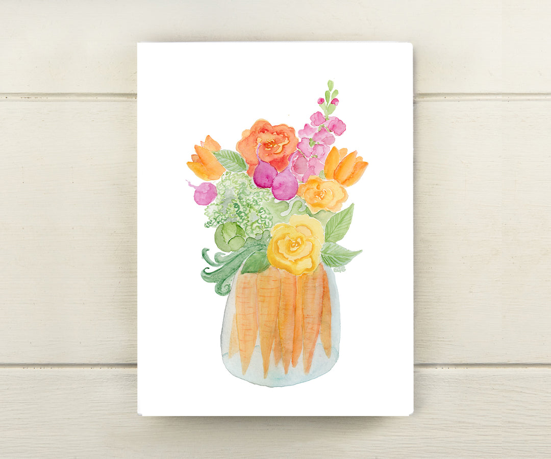 Fresh Garden Bouquet Card