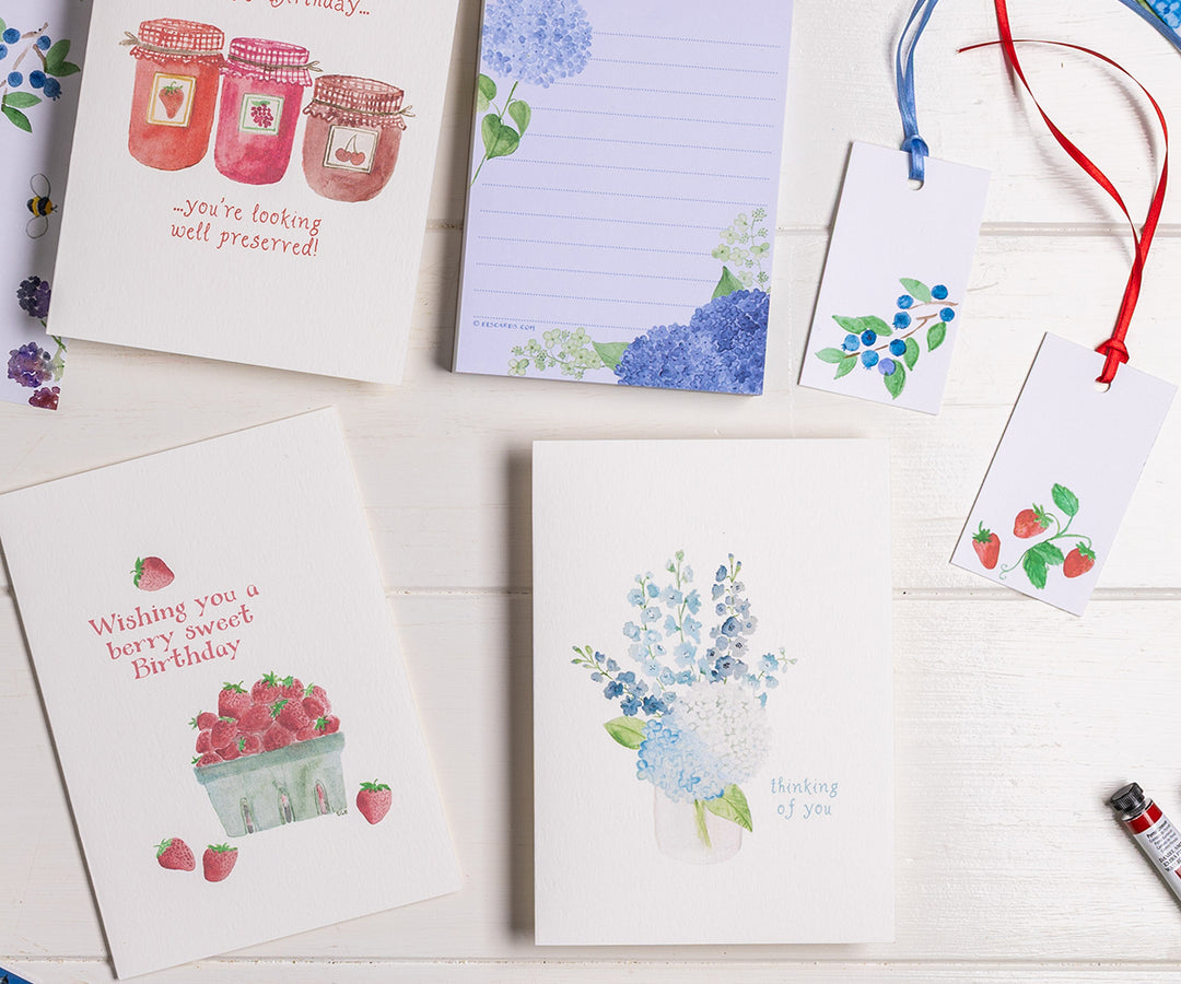 Strawberries Gift Tags