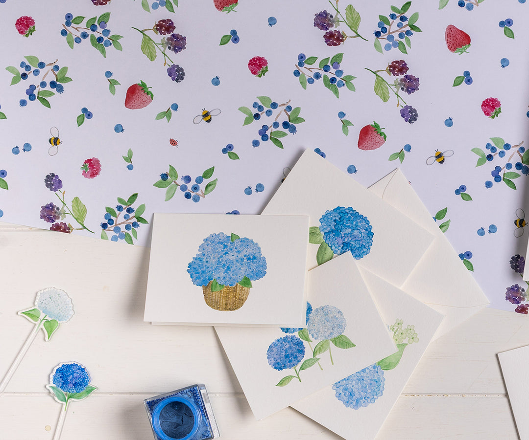 Mixed Berries Gift Wrap