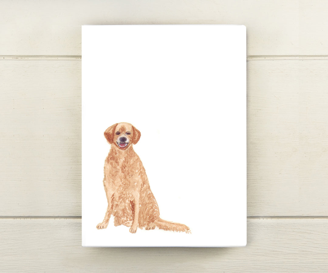 Golden Retriever Pet Card