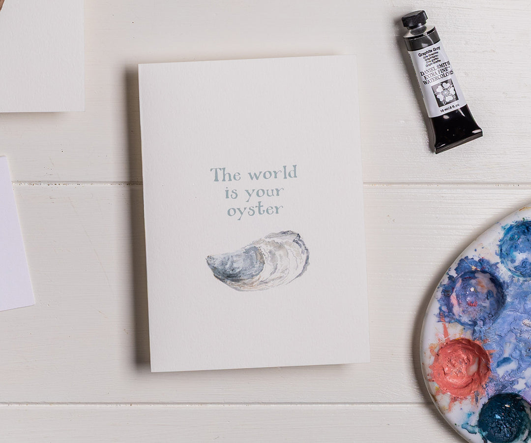 Oyster Shell Card