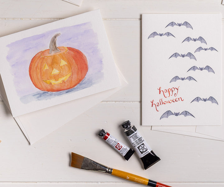Bats Halloween Card