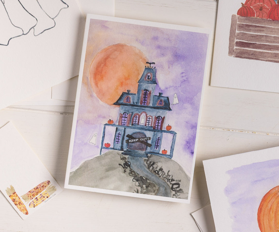 Haunted Mansion Card