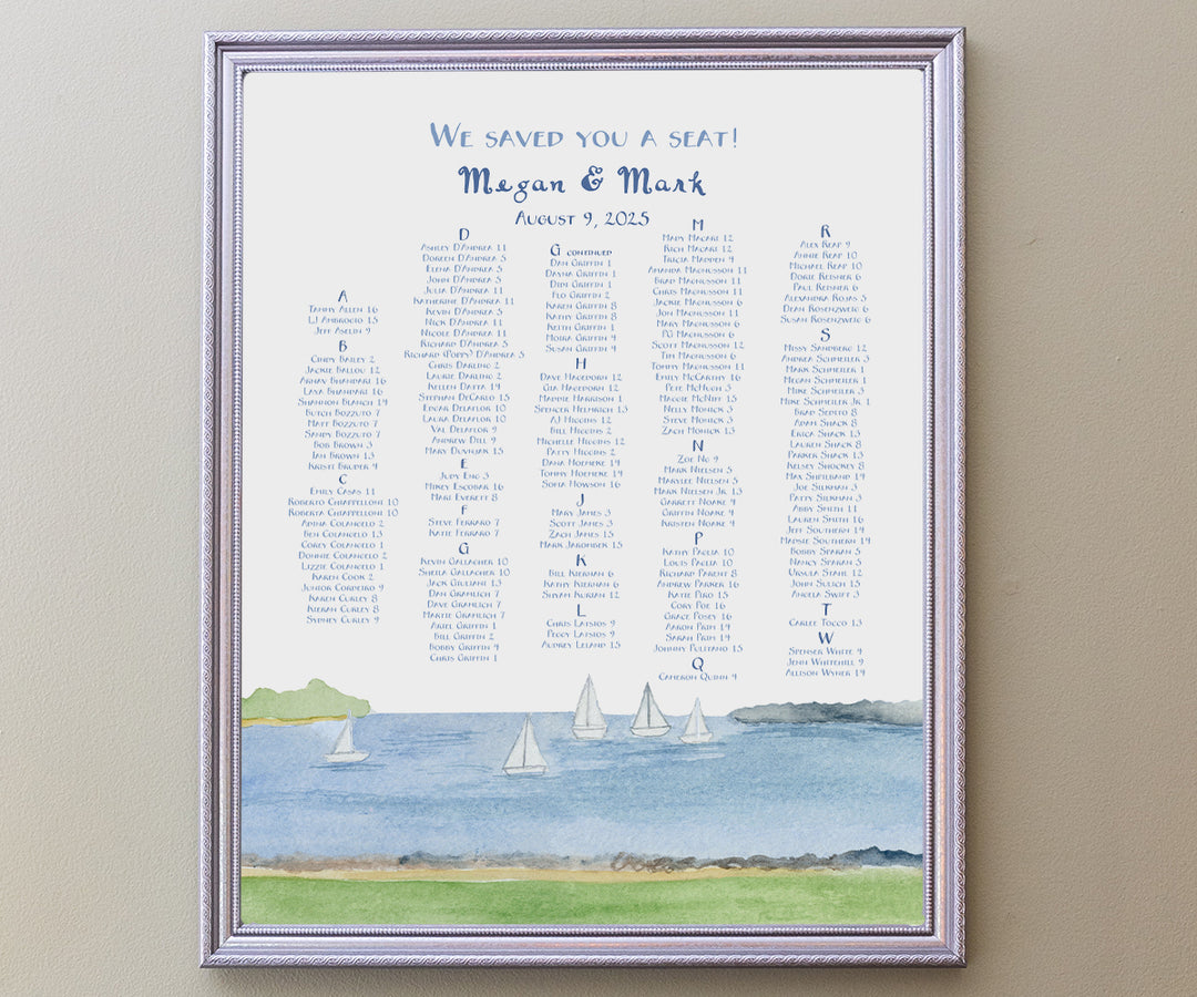 Summer Harbor View Seating Chart