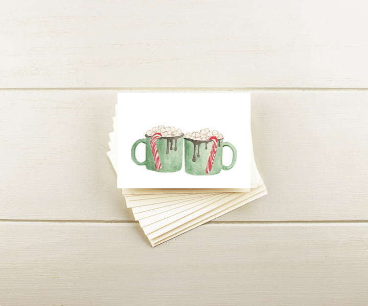 Hot Cocoa Holiday Note Cards