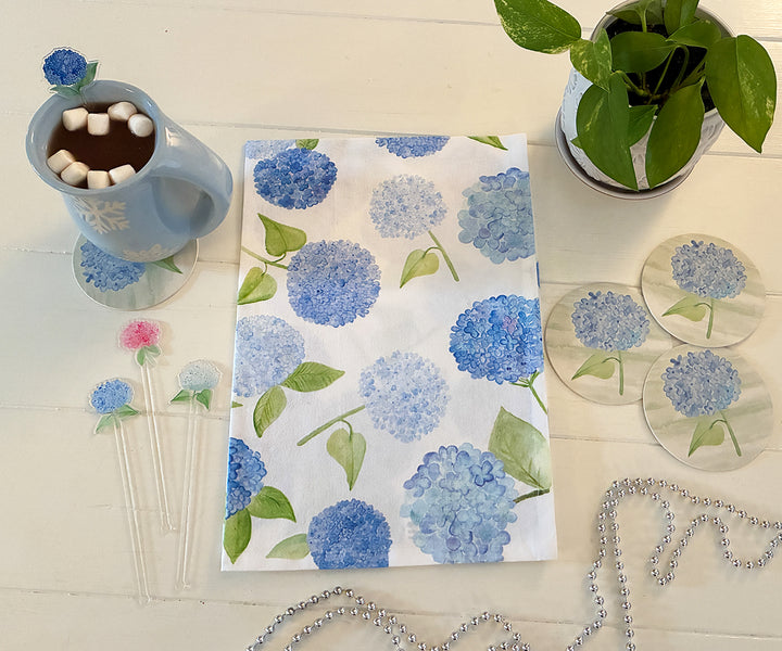 Hydrangea Decor Gift Set