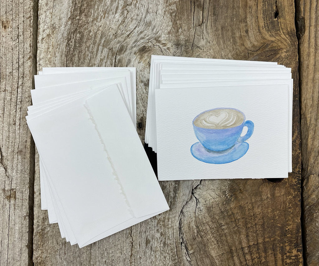 Latte love note cards
