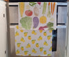 veggies and lemon towels