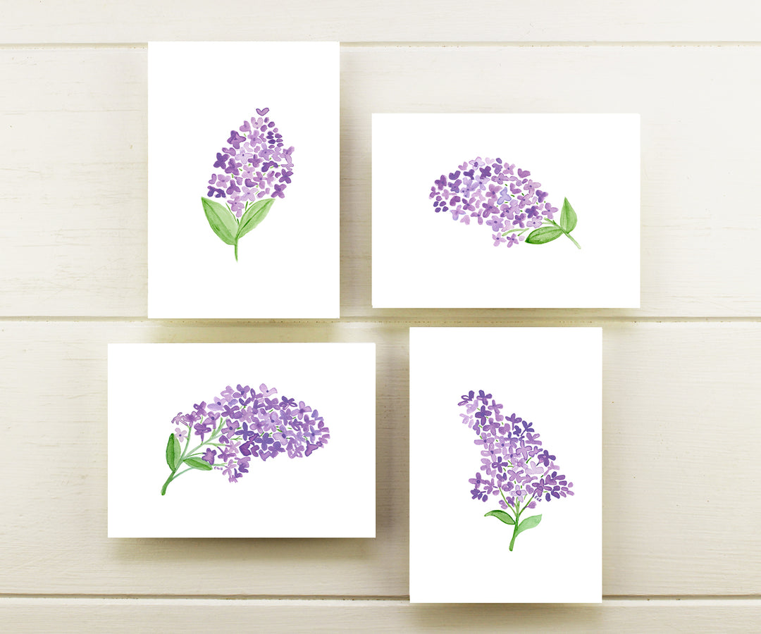 Lilac Assortment Note Cards