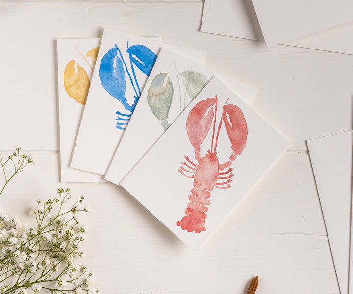 Lobster Note Cards