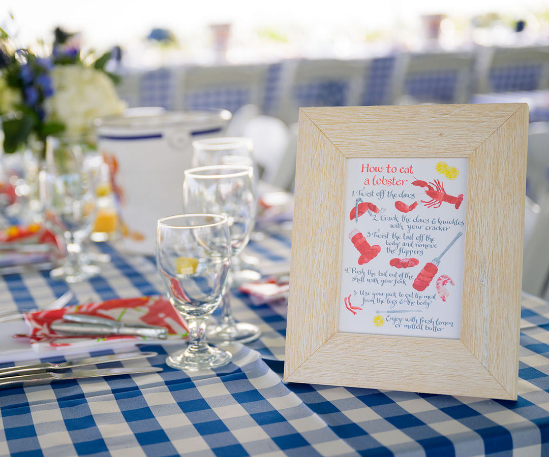 how to eat a lobster sign photo by Brea McDonald