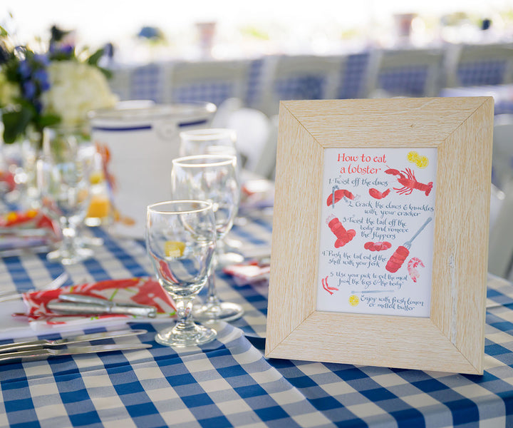 how to eat a lobster sign photo by Brea McDonald