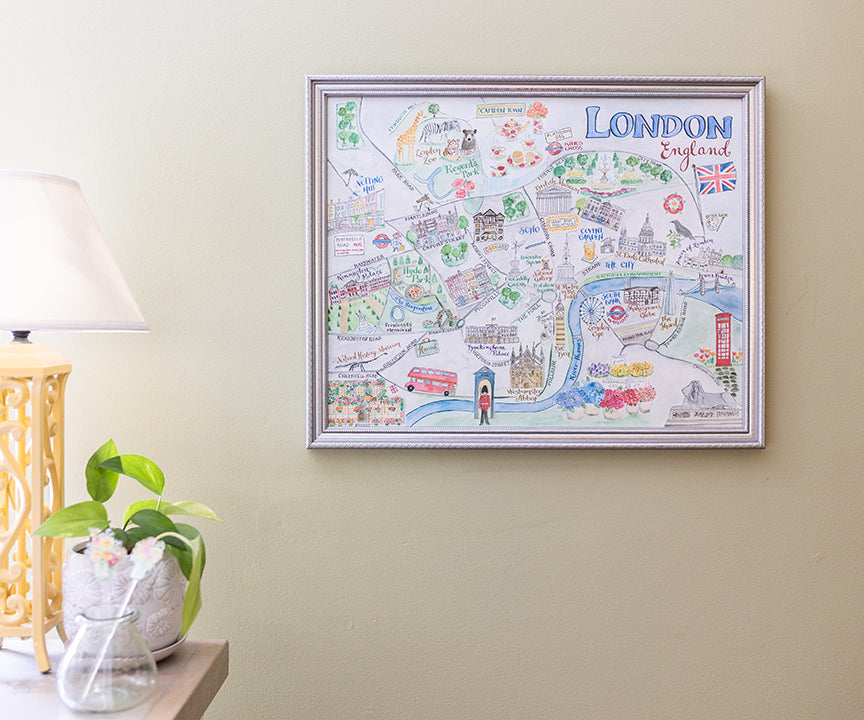 Watercolor Maps