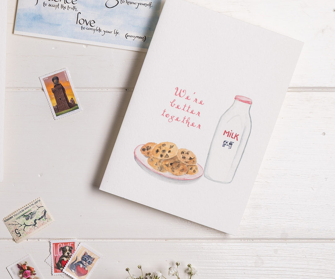 Cookies and Milk Card