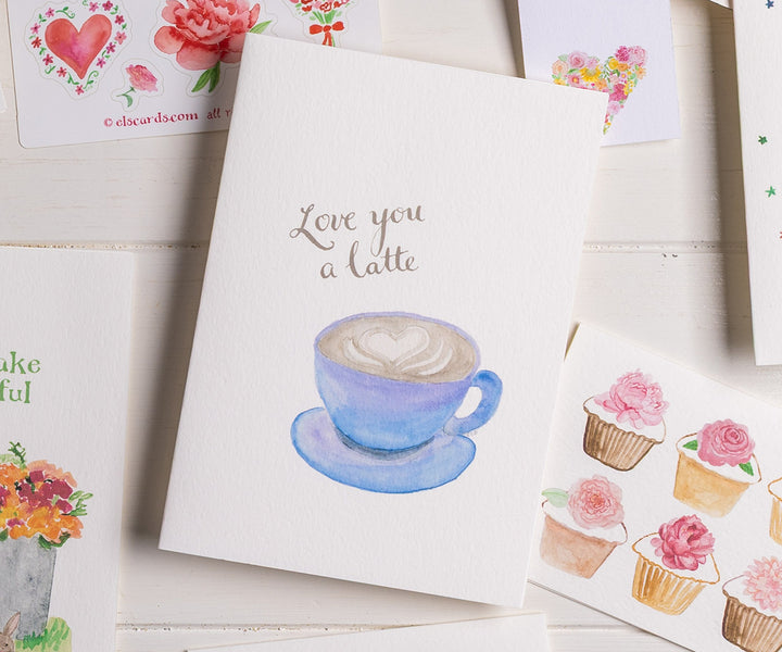 Latte Love Card