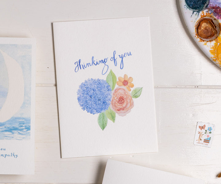 Hydrangea Card