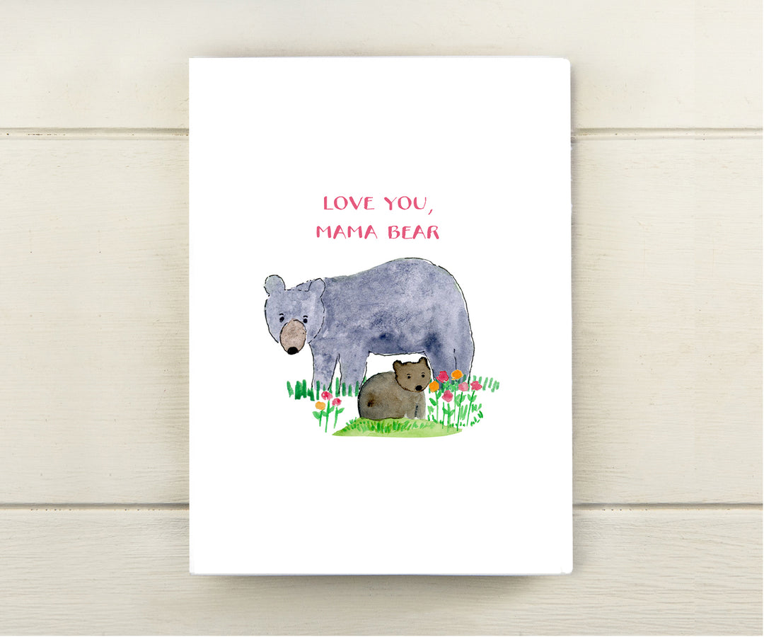 Mama Bear Mother's Day Card
