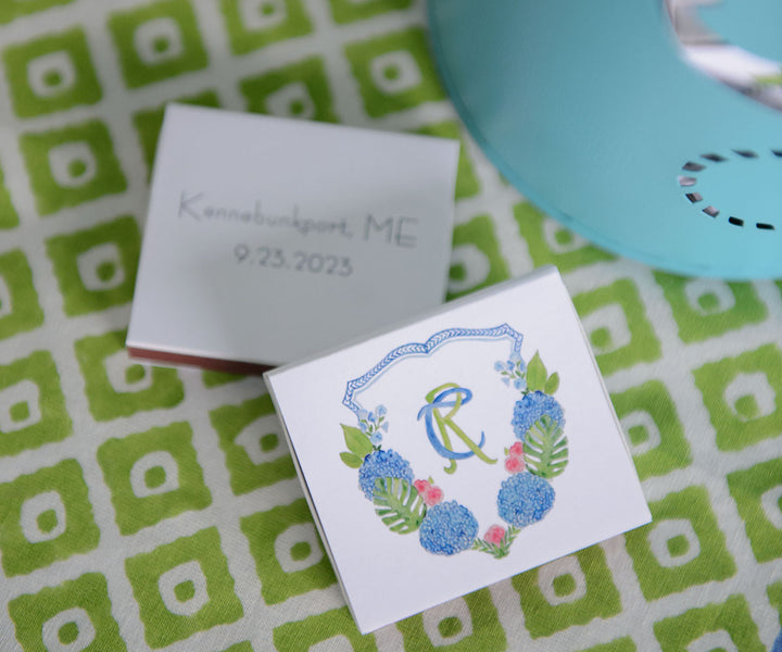 hydrangea crest match boxes