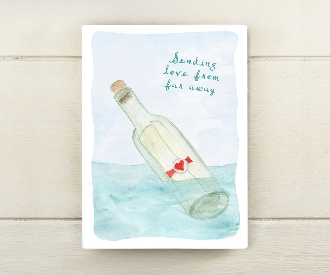 Message in a Bottle Card