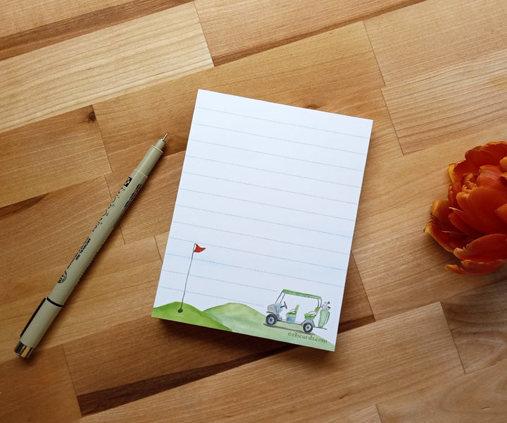 golf note pad