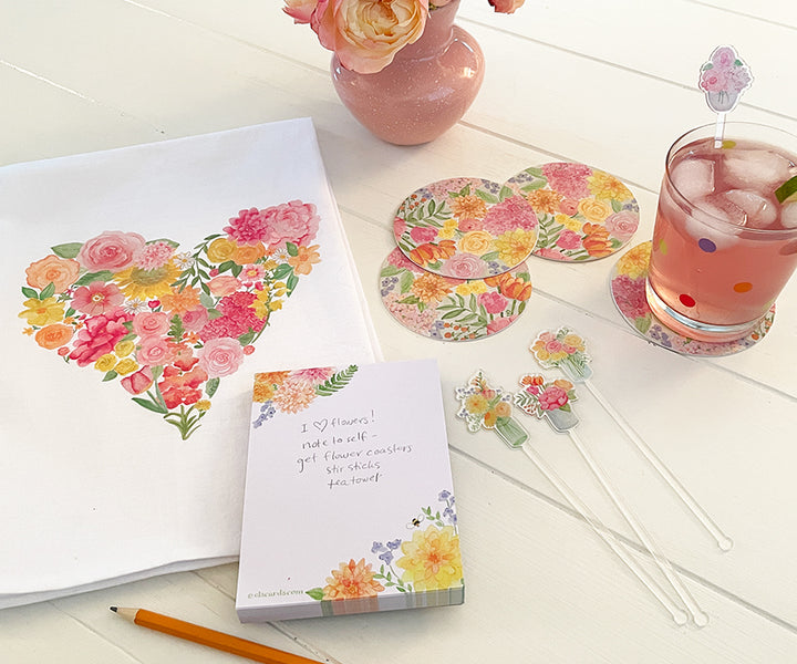 Beautiful Bouquets stir sticks