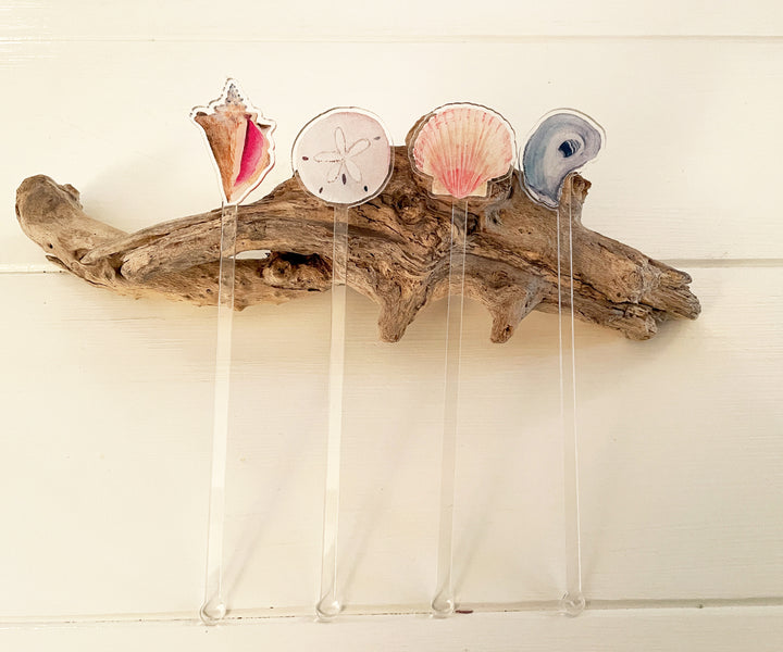 Beachcombing Stir Sticks