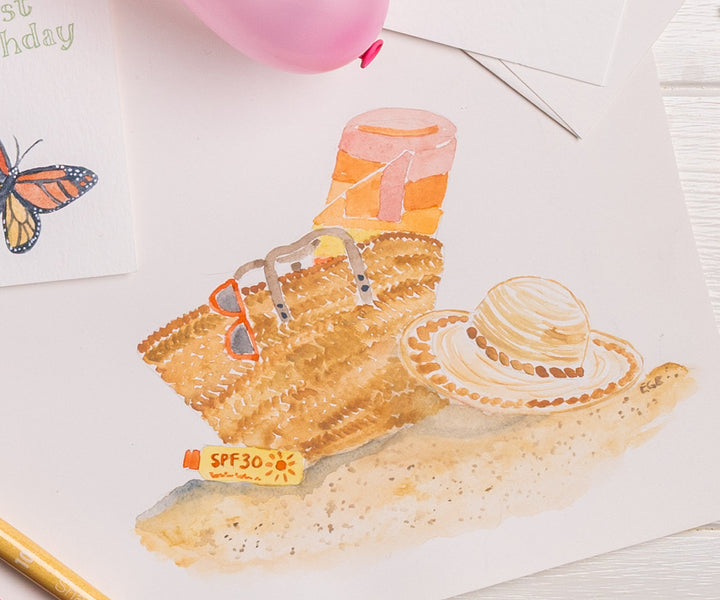 Beach Gear Mother's Day Card