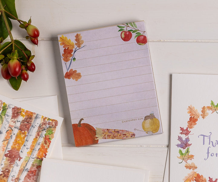 Autumn Colors Notepad